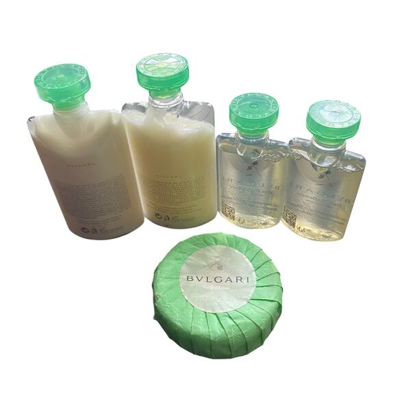 BVLGARI au thé Vert (Green Tea) Lotion, Shampoo, Conditioner and Soap Bundle NEW - Picture 3 of 5